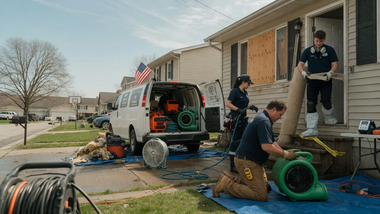 Water Damage Restoration in Pittsboro, MS near me